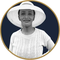 Ms Mphoeboeng Ramokhongona, rosehip harvesting community member